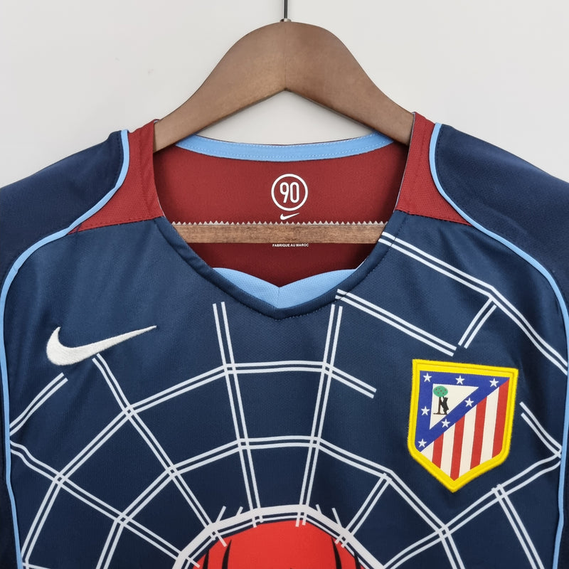 Camisa Atlético de Madrid Away 04/05 - Versão Retrô