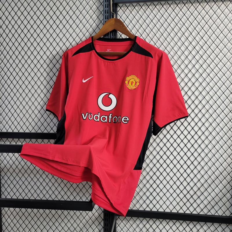 Camisa Manchester United Home 02/03 - Versão Retrô