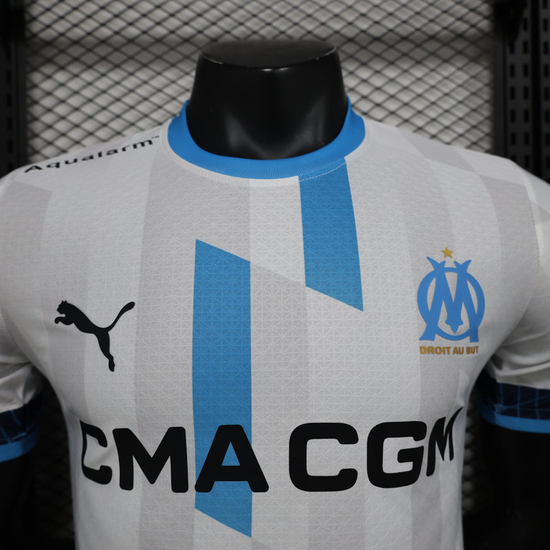 Camisa Olympique de Marseille Home 24/25 - Jogador Masculino