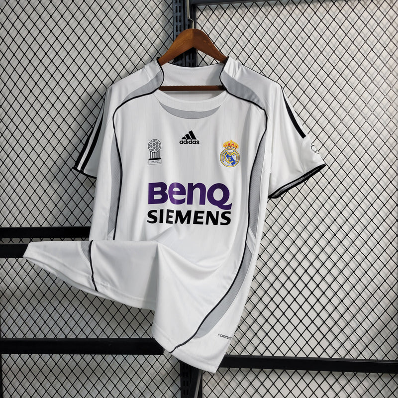 Camisa Real Madrid Home 06/07 - Versão Retrô