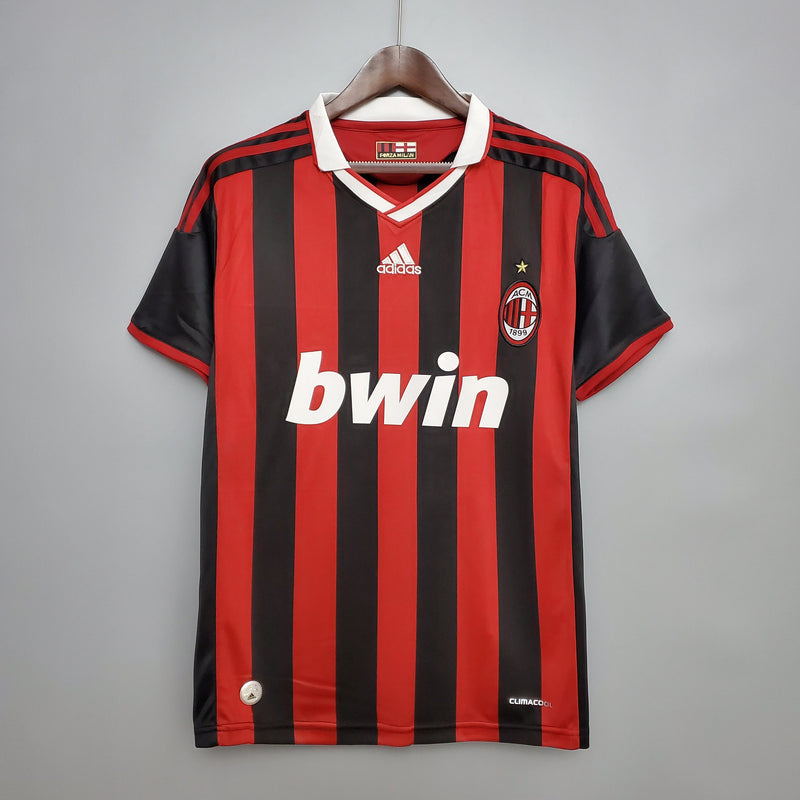 Camisa AC Milan Home 09/10 - Versão Retro