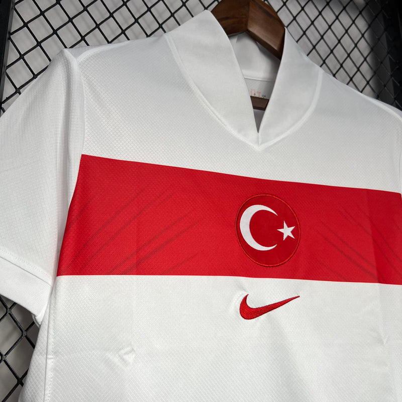 Camisa Turquia Home Euro 2024 - Torcedor Masculino