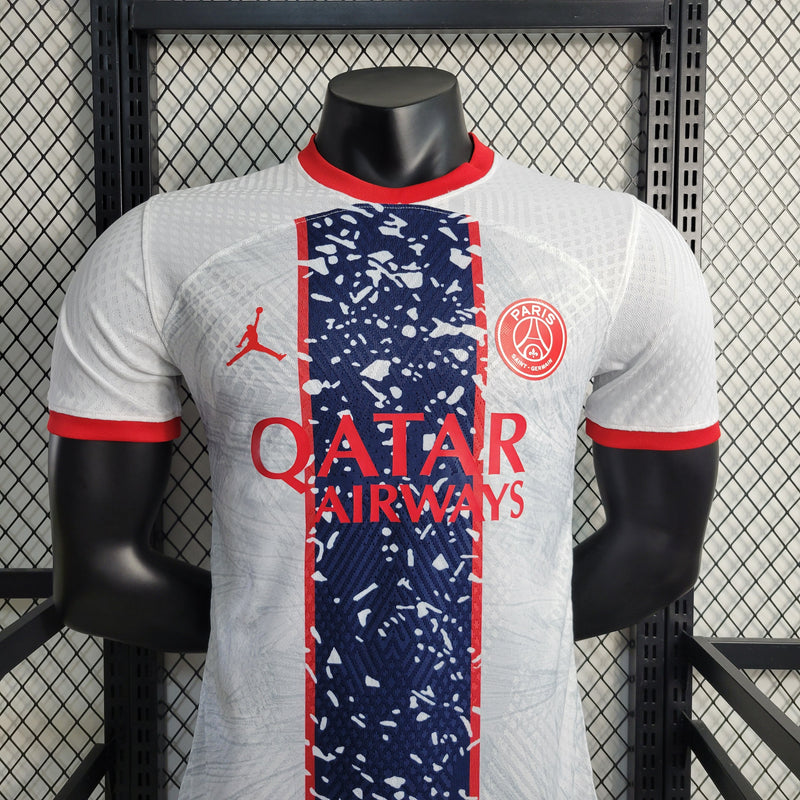 Camisa PSG Treino Branco 23/24 - Jogador Masculino