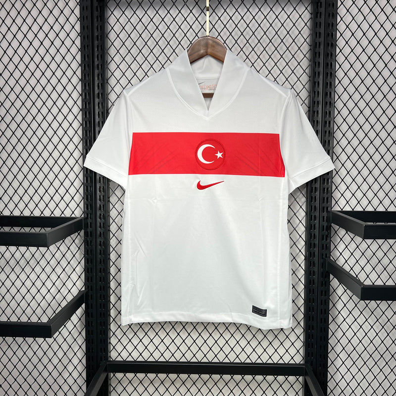 Camisa Turquia Home Euro 2024 - Torcedor Masculino