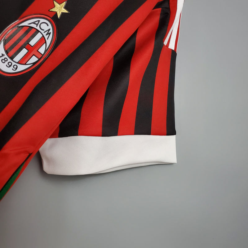 Camisa AC Milan Home 11/12 - Versão Retrô