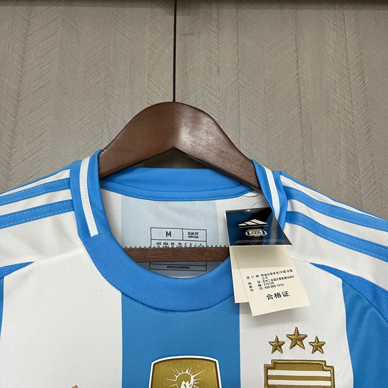 Camisa Argentina Home 24/25 - C/ Patch - Versão Torcedor