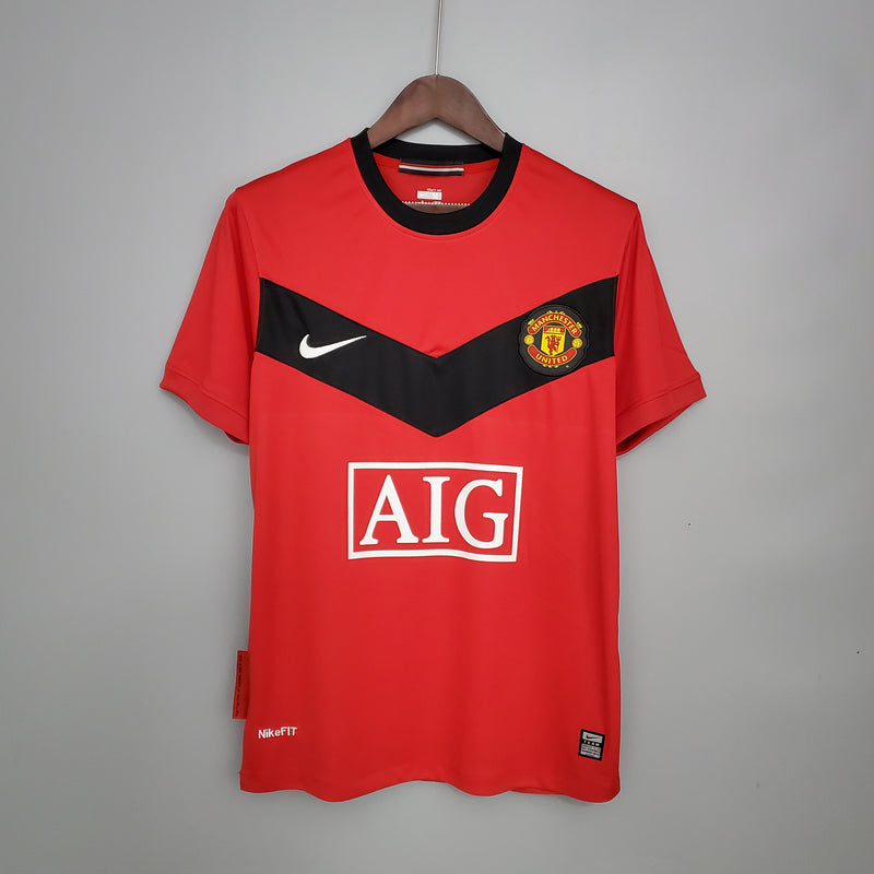 Camisa Manchester United Home 09/10 - Versão Retrô