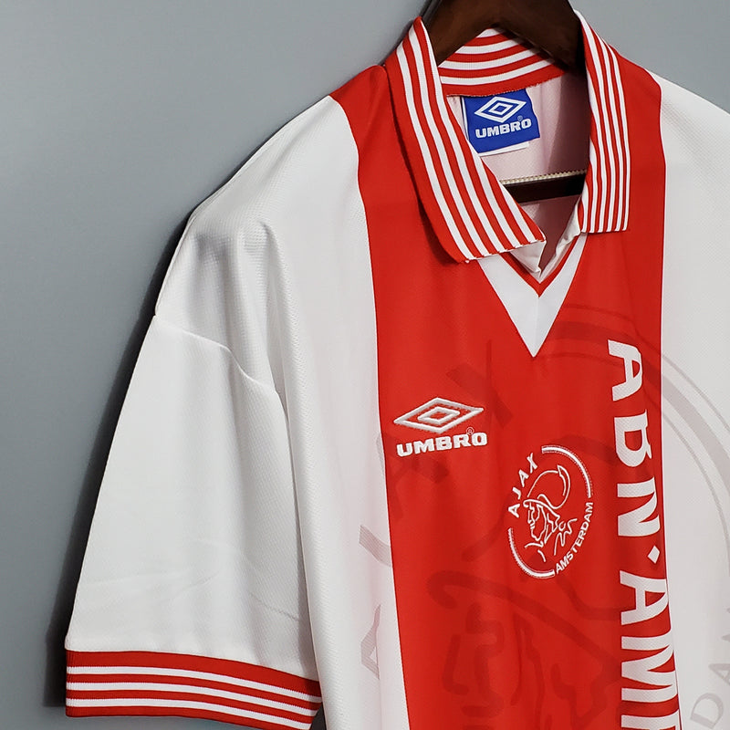 Camisa Ajax Home 95/96 - Versão Retrô