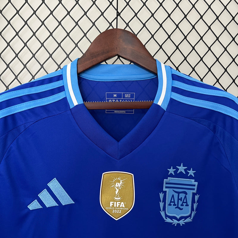 Camisa Argentina Away 24/25 - C/ Patch - Versão Torcedor