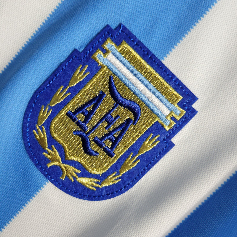 Camisa Argentina Home 1986 - Versão Retrô