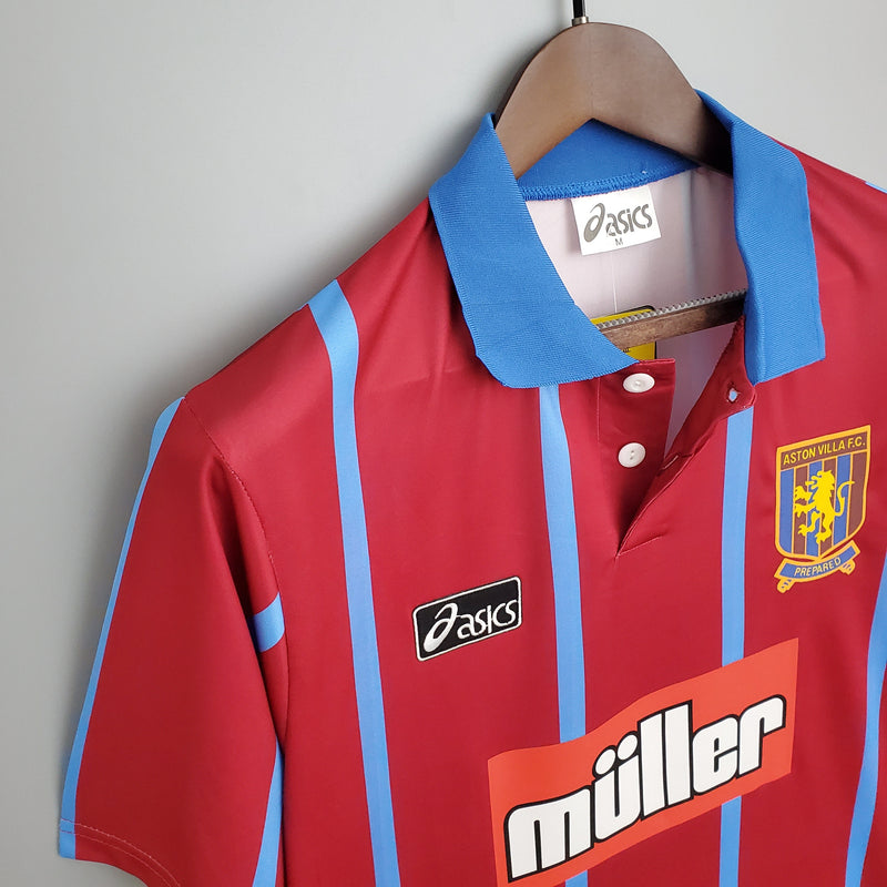 Camisa Aston Villa Home 93/94 - Versão Retrô