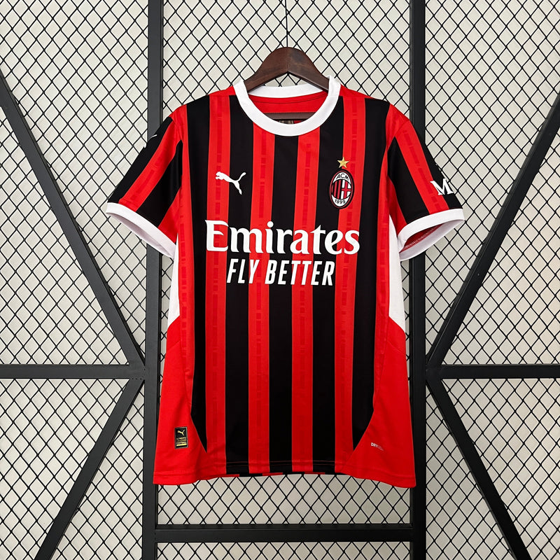 Camisa AC Milan Home 24/25 - Versão Torcedor