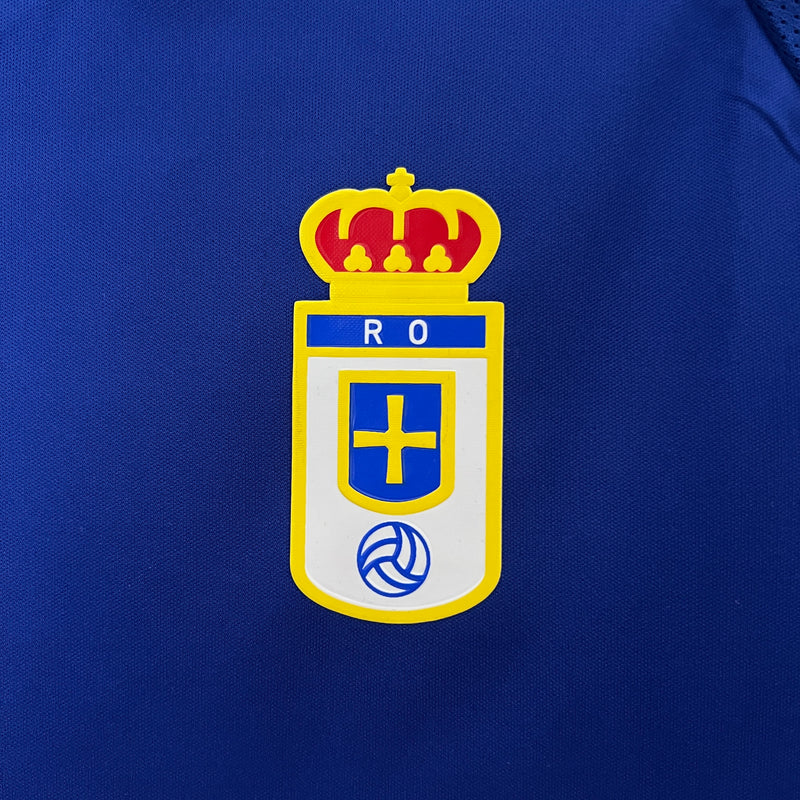 Camisa Real Oviedo Home 24/25 - Versão Torcedor