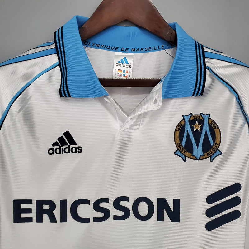 Camisa Retrô Olympique de Marseille 1999 - Torcedor Masculino