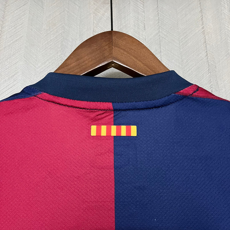 Camisa Barcelona Home 24/25 - Versão Torcedor