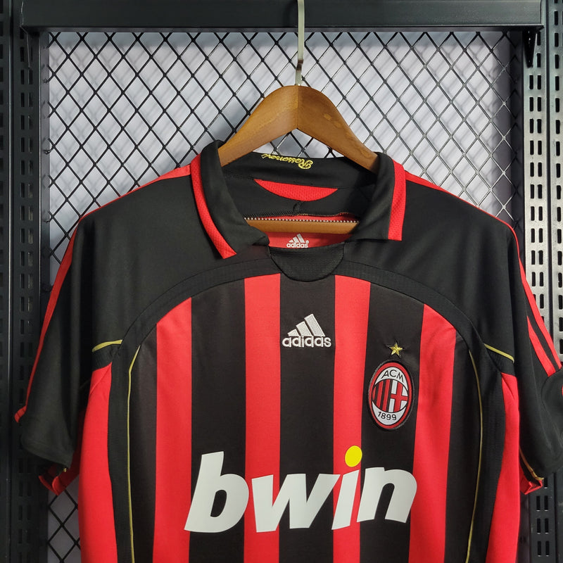 Camisa AC Milan Home 06/07 - Versão Retro