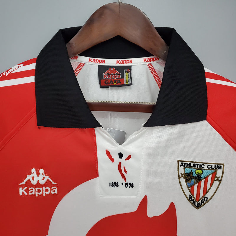 Camisa Athletic Bilbao Home 97/98 - Versão Retrô