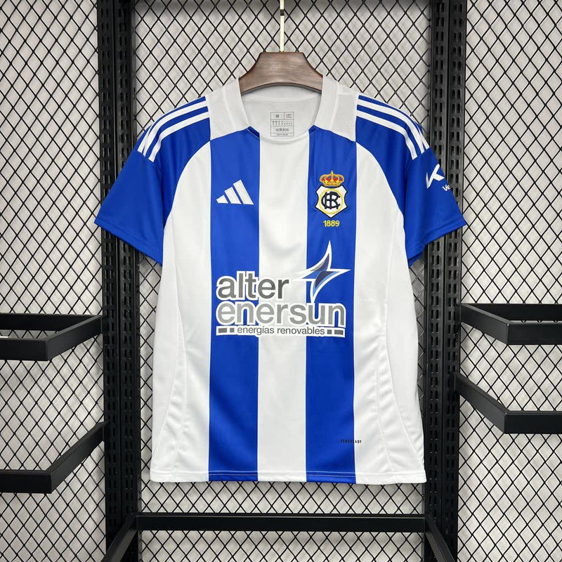 Camisa Real Huelva Home 24/25 - Versão Torcedor