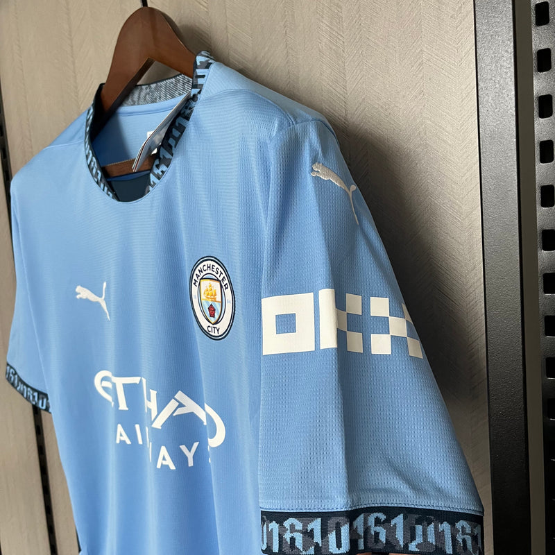 Camisa Manchester City Home 24/25 - Versão Torcedor