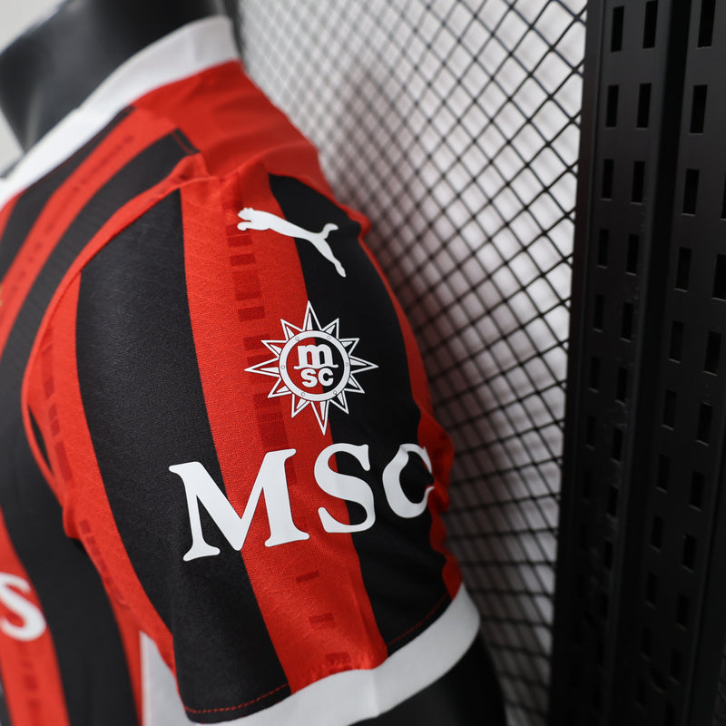 Camisa AC Milan Home 24/25 - Versão Jogador