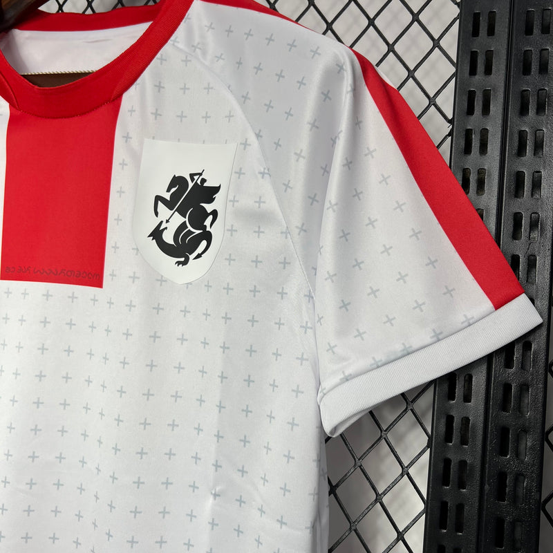 Camisa Georgia Home Euro 2024 - Torcedor Masculino