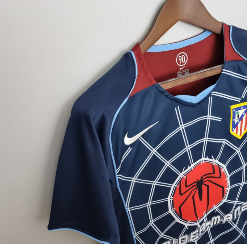 Camisa Atlético de Madrid Away 04/05 - Versão Retrô