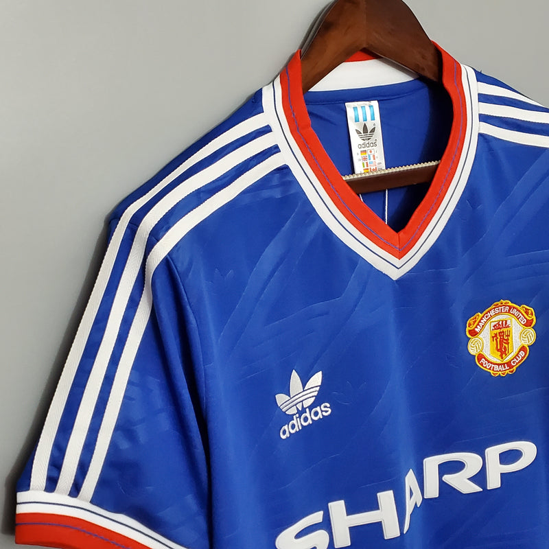 Camisa Manchester United Away 86/87 - Versão Retrô