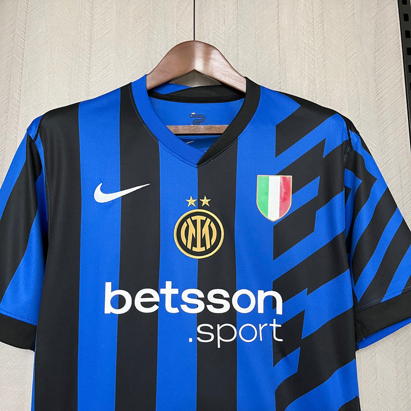 Camisa Inter de Milão Home 24/25 - Versão Torcedor