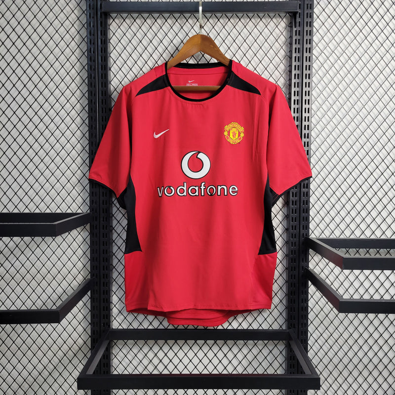 Camisa Manchester United Home 02/03 - Versão Retrô