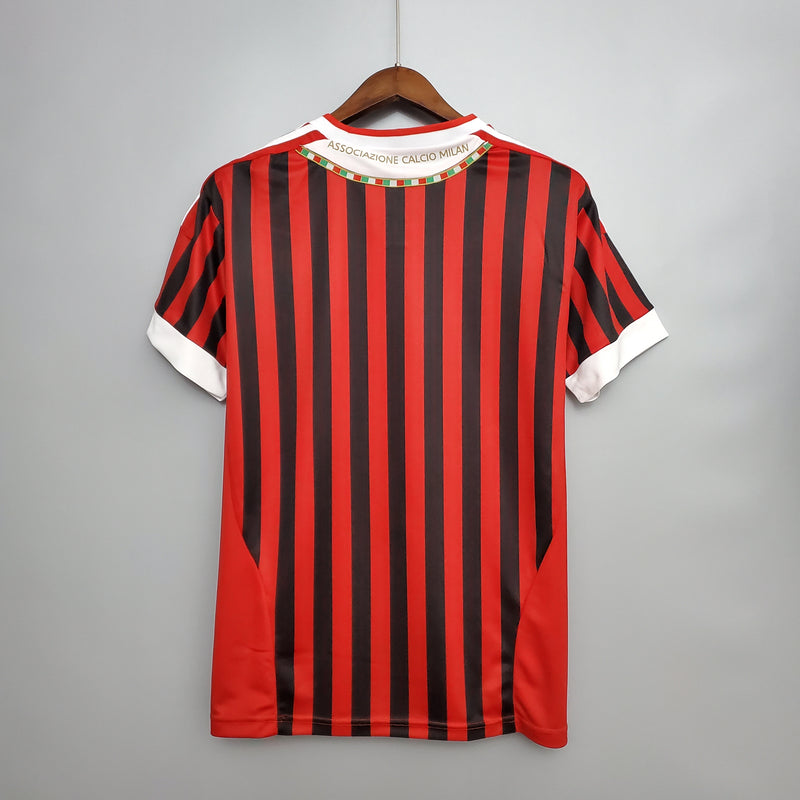 Camisa AC Milan Home 11/12 - Versão Retrô