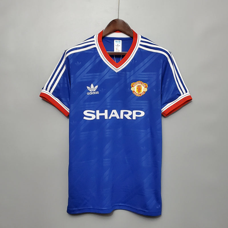 Camisa Manchester United Away 86/87 - Versão Retrô