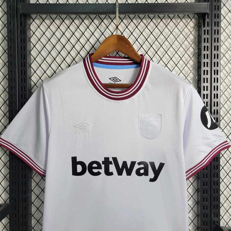 Camisa West Ham Away 23/24 - Versão Torcedor