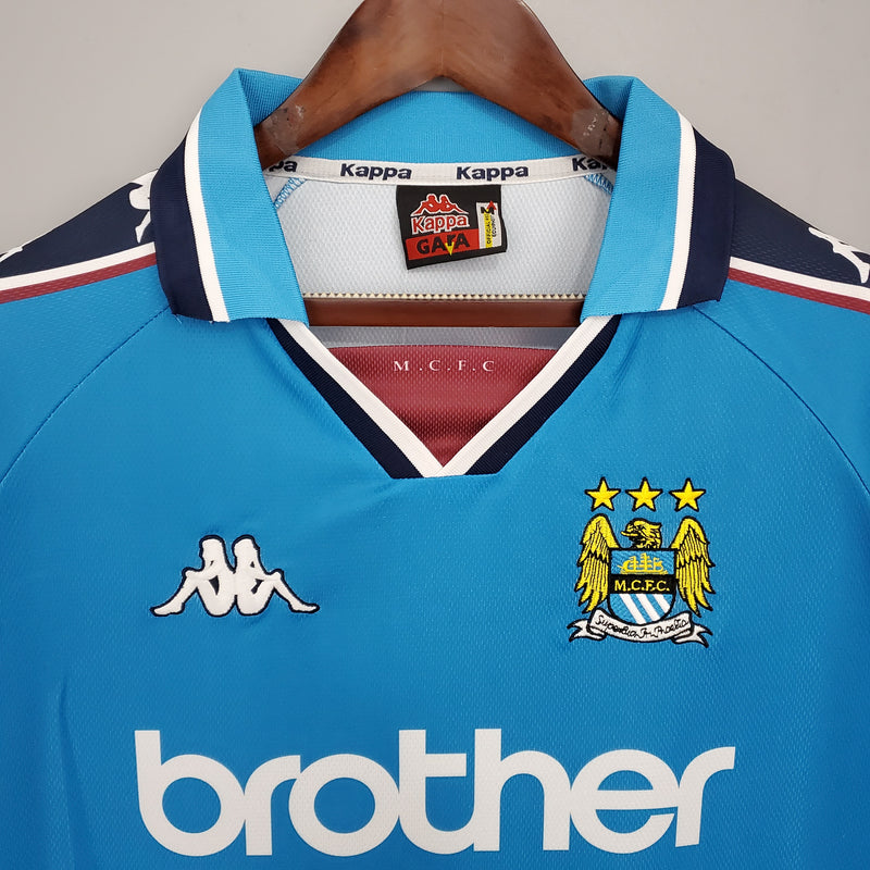 Camisa Manchester City Home 97/98 - Versão Retrô