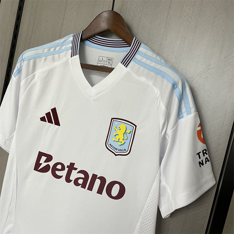 Camisa Aston Villa Away 24/25 - Versão Torcedor