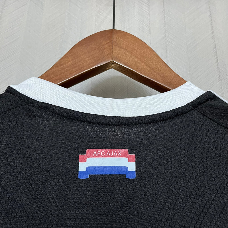 Camisa Ajax Black Edition 24/25 - Versão Torcedor