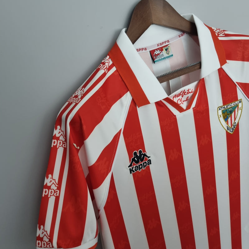 Camisa Athletic Bilbao Home 95/96 - Versão Retrô