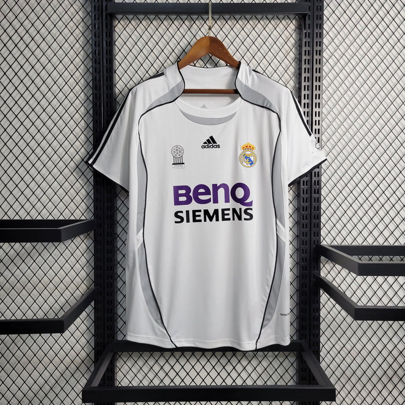 Camisa Real Madrid Home 06/07 - Versão Retrô