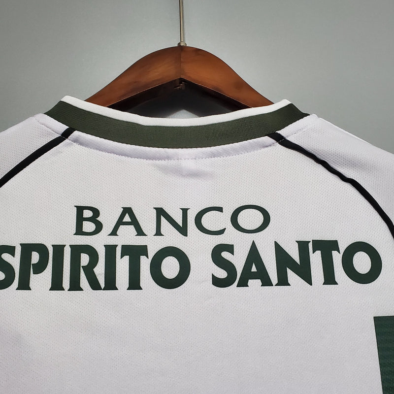 Camisa Retrô Sporting Portugal Home 2001 - Torcedor Masculino