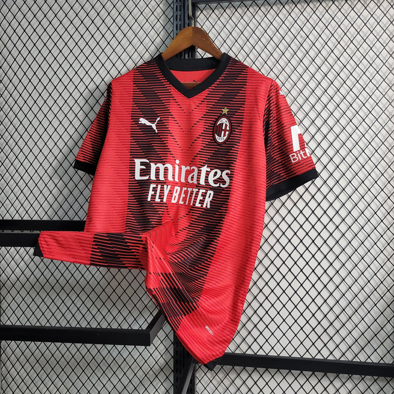 Camisa AC Milan Home 23/24 - Versão Torcedor