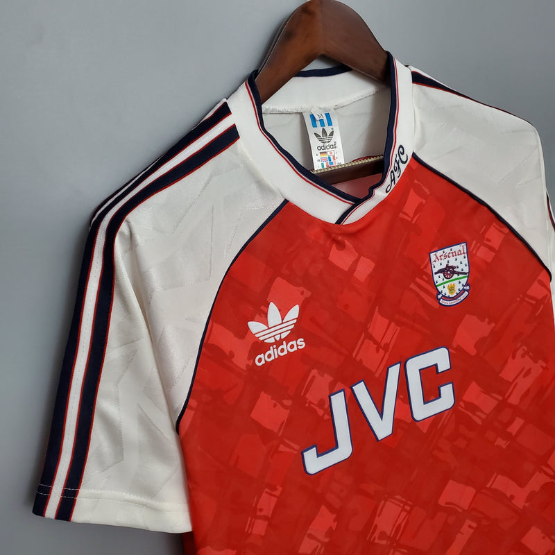 Camisa Arsenal Home 90/92 - Versão Retrô