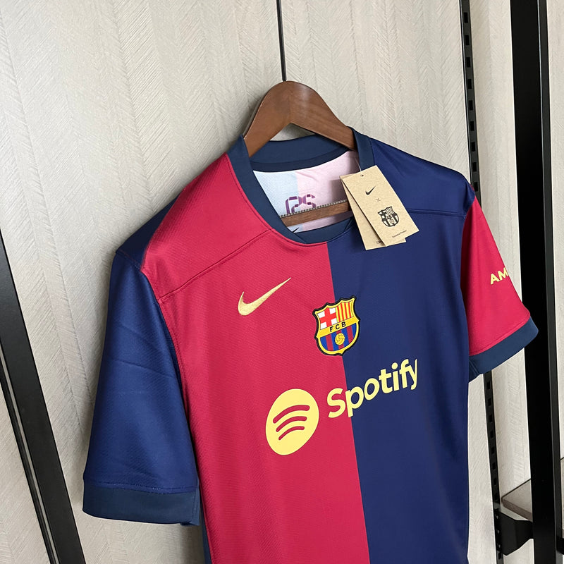 Camisa Barcelona Home 24/25 - Versão Torcedor