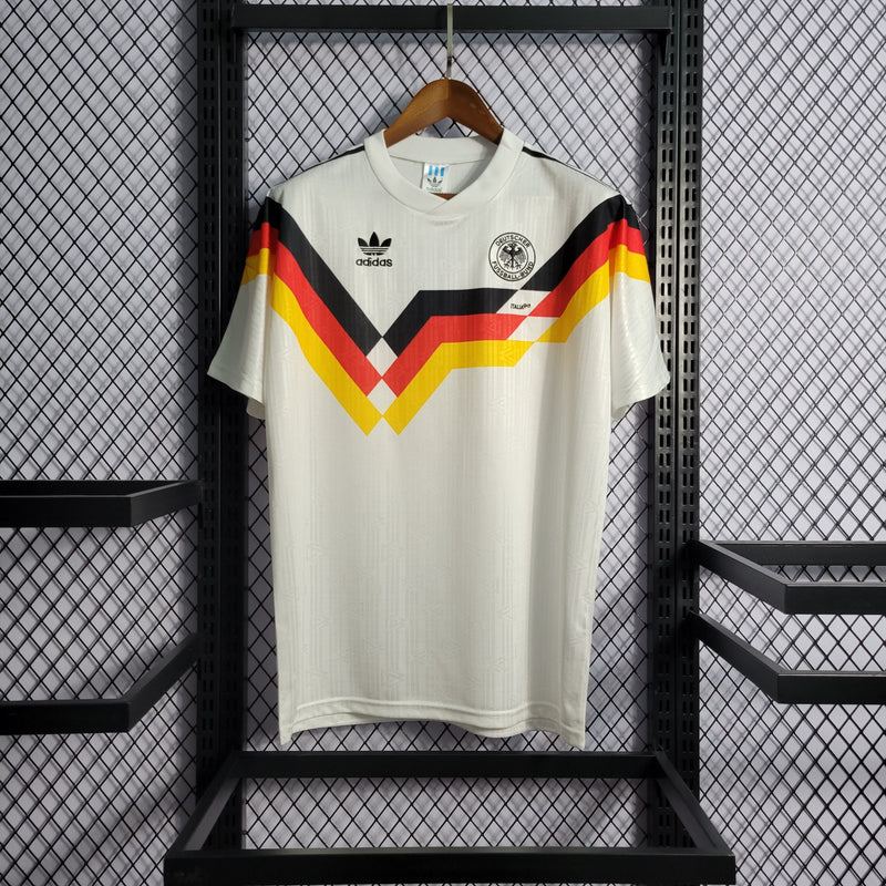 Camisa Alemanha Home 1990 - Versão Retrô