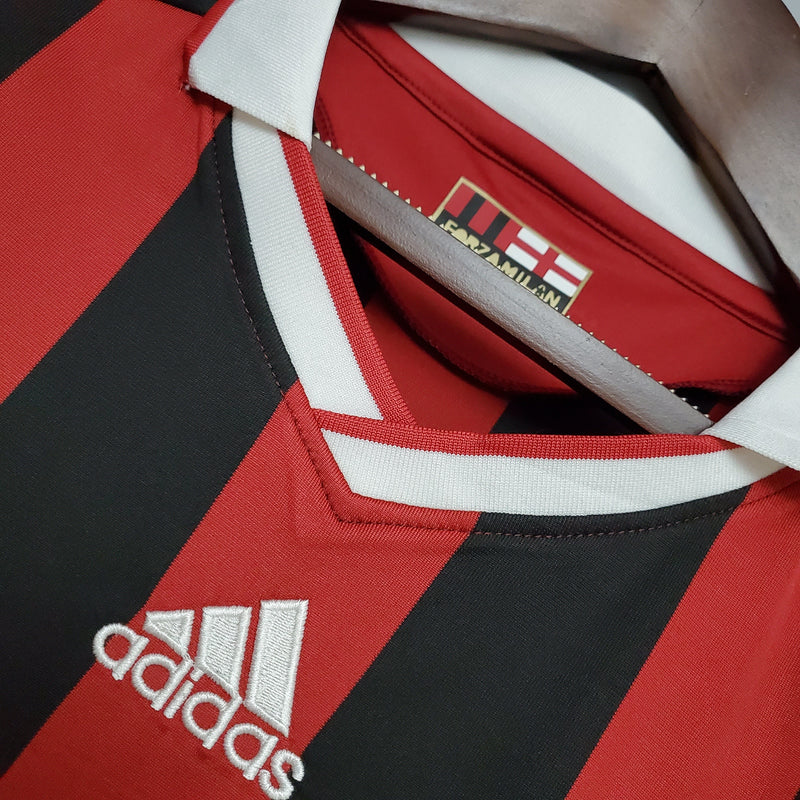 Camisa AC Milan Home 09/10 - Versão Retro