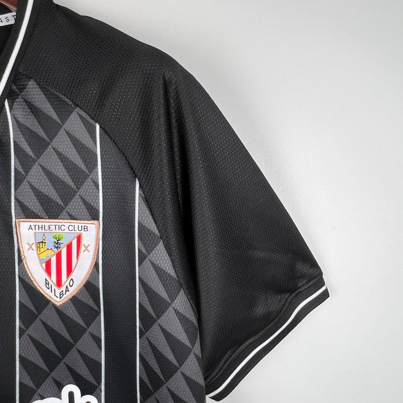 Camisa Athletic Bilbao Goleiro Preta 23/24 - Versão Torcedor