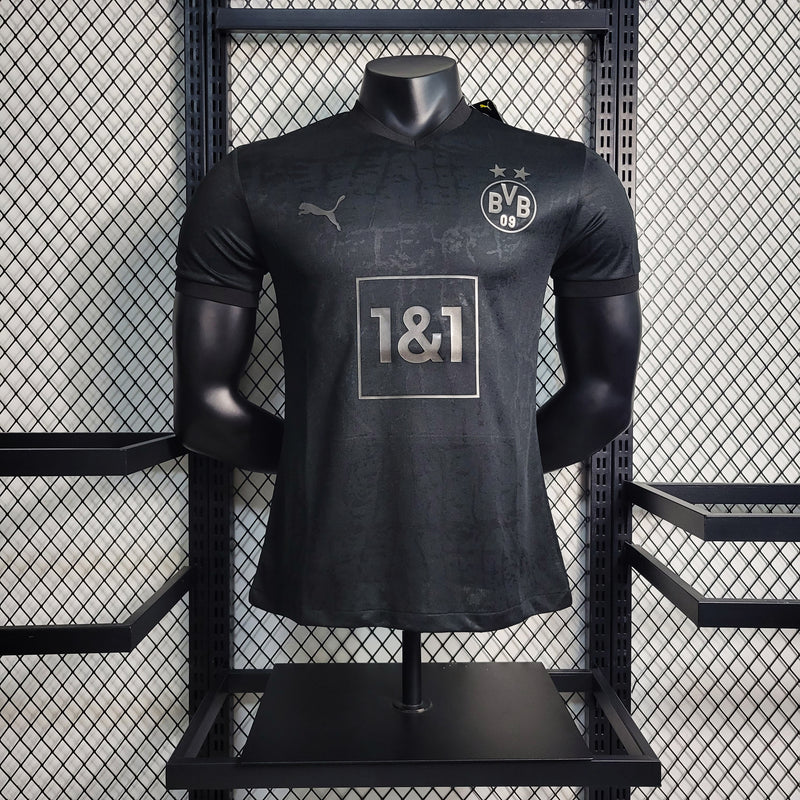 Camisa Borússia Dortmund All Black 23/24 - Versão Jogador