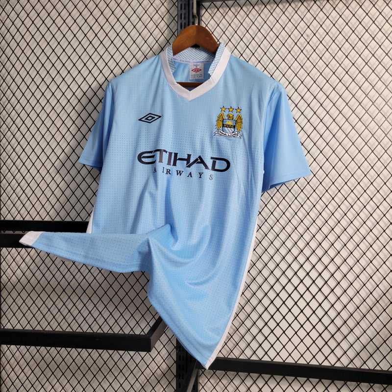 Camisa Manchester City Home 12/13 - Versão Retrô