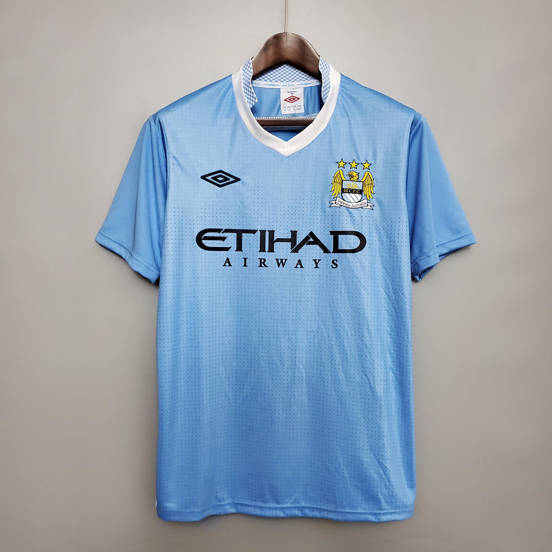 Camisa Manchester City Home 11/12 - Versão Retrô