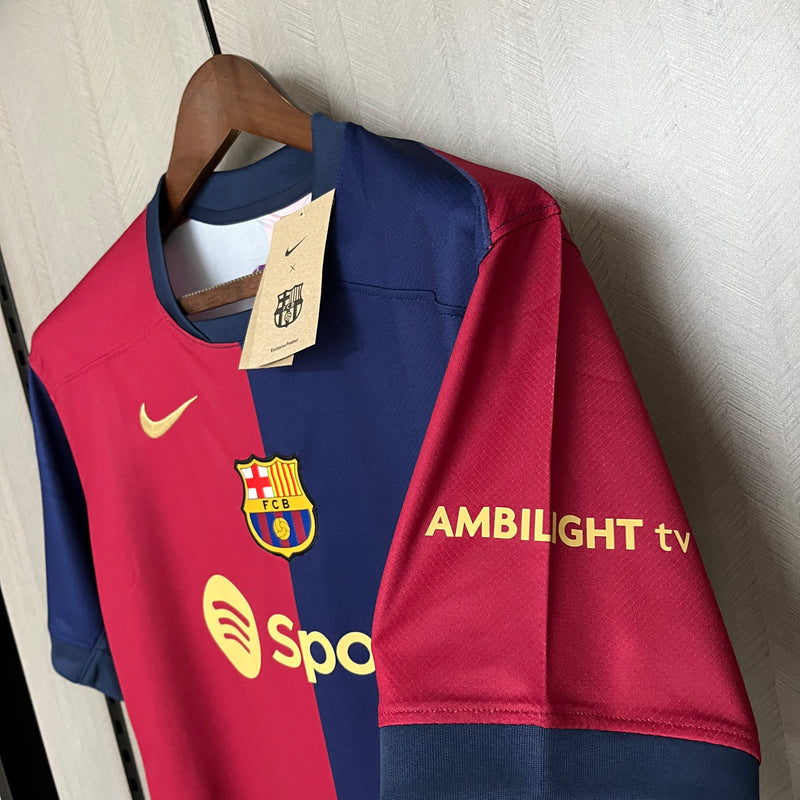 Camisa Barcelona Home 24/25 - Versão Torcedor