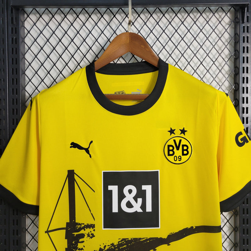 Camisa Borussia Dortmund Home 23/24 - Versão Torcedor