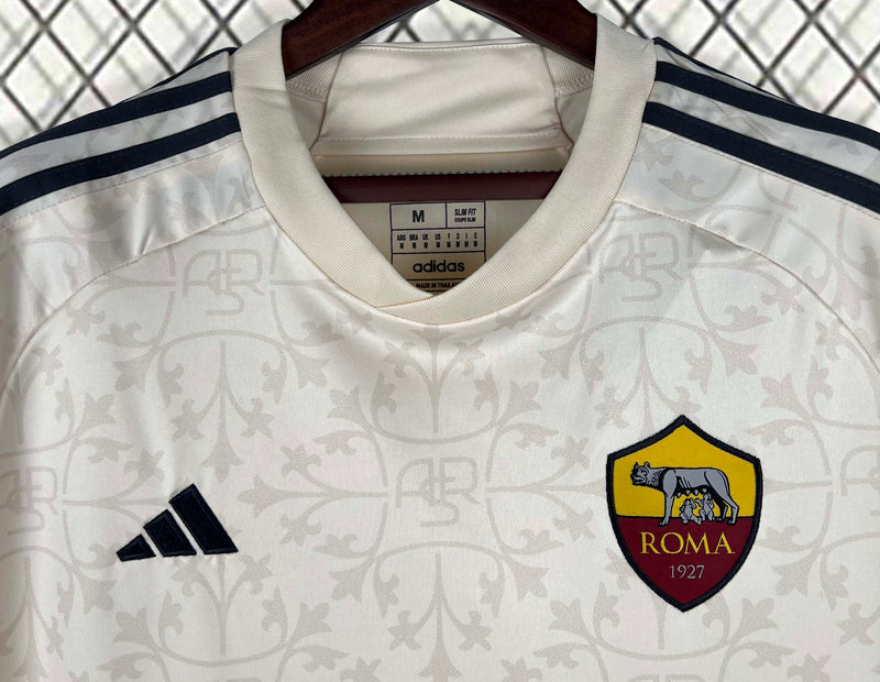 Camisa Roma Away 23/24 - Adidas Torcedor Masculina